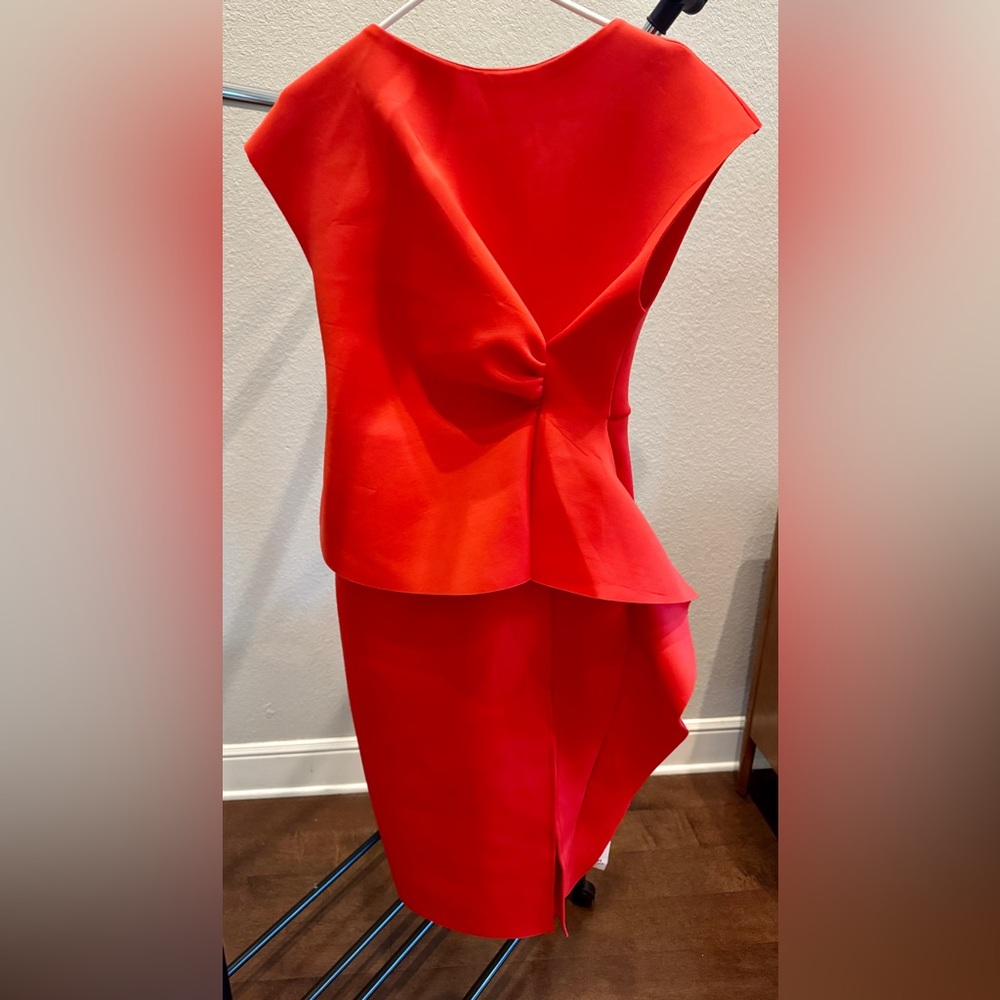 Elegant Red Women's Dress